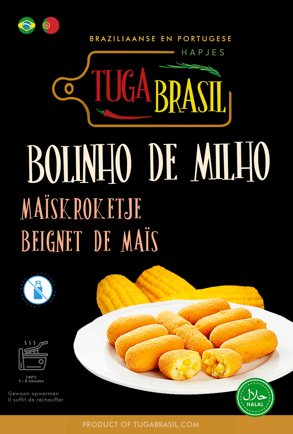 Tuga Brasil · Bolinho de Milho
