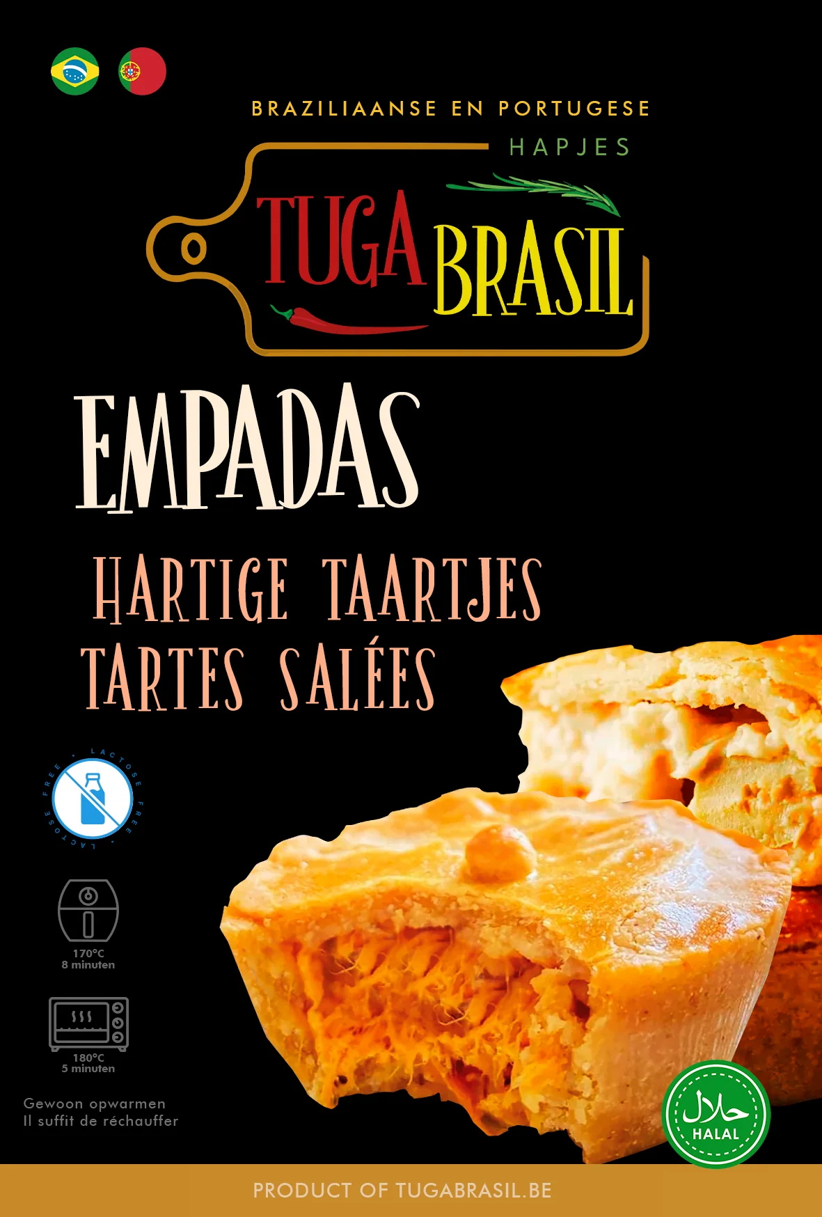 Tuga Brasil · Empadas