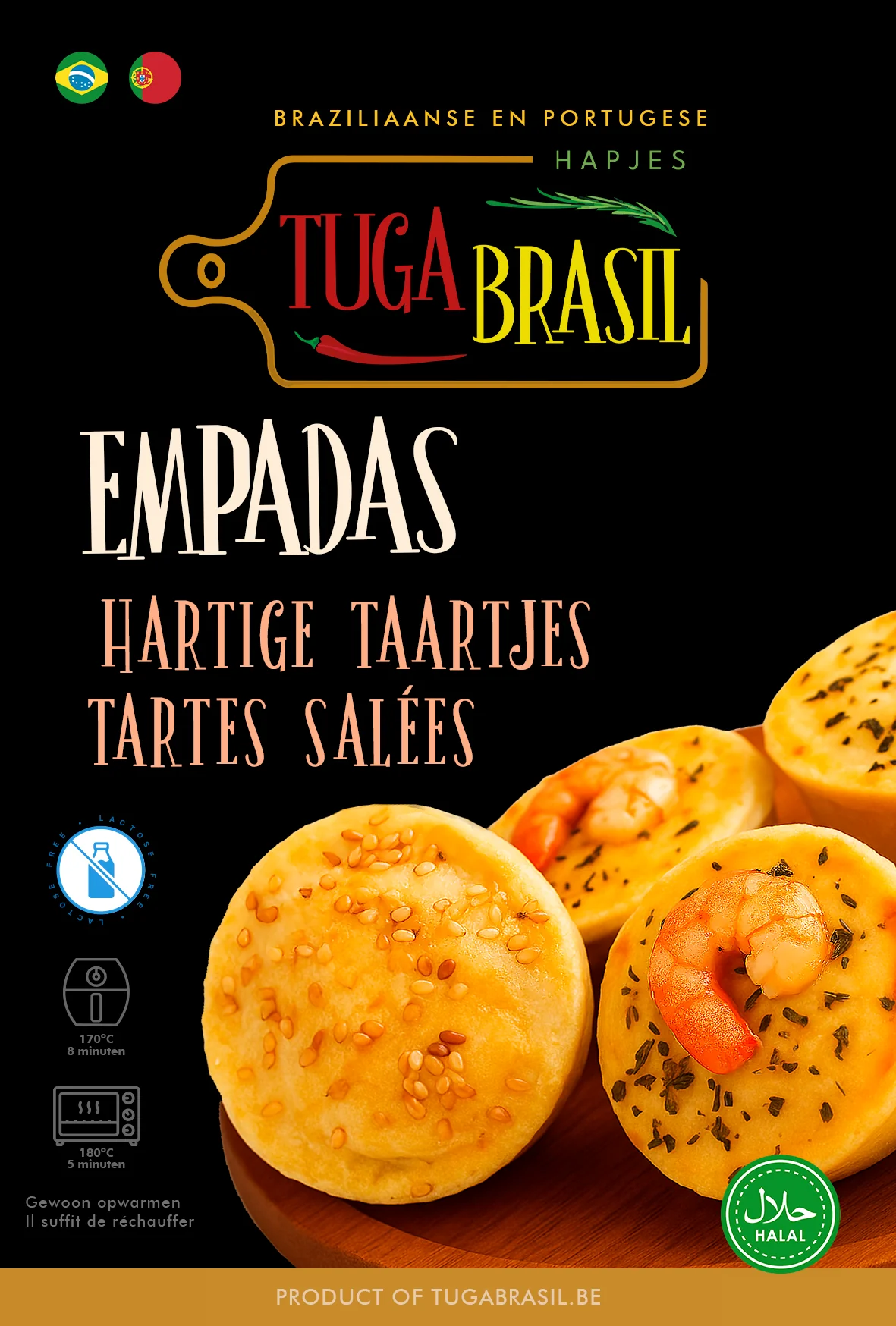 Tuga Brasil · Empadas (variante 2)