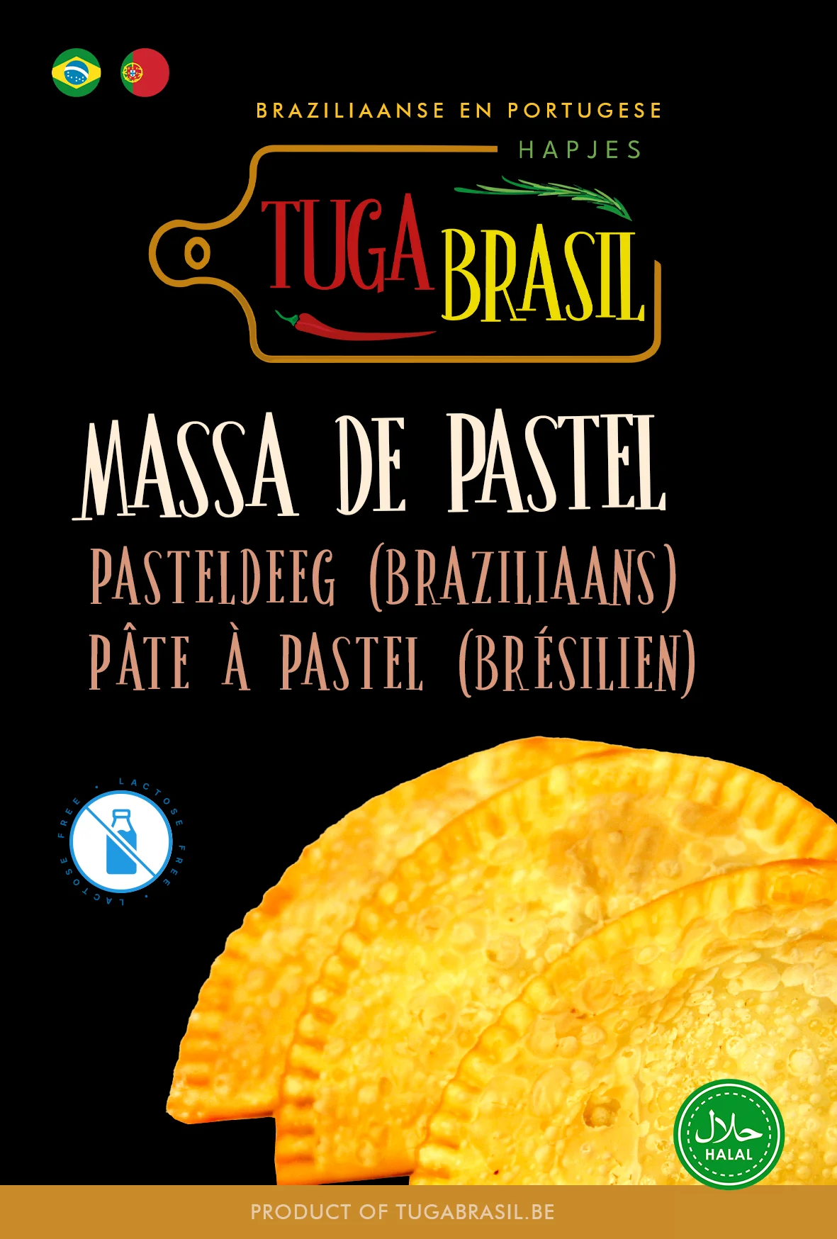 Tuga Brasil · Massa de Pastel